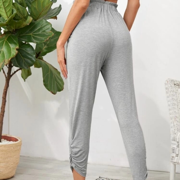 KNOTTED HIGHWAISTED PANTS - Picture 3 of 5